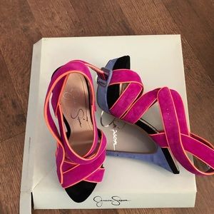 Jessica Simpson high heels